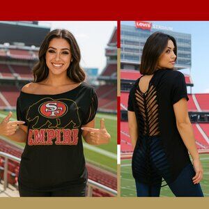 San Francisco 49ers Empire Customized Sexy Top